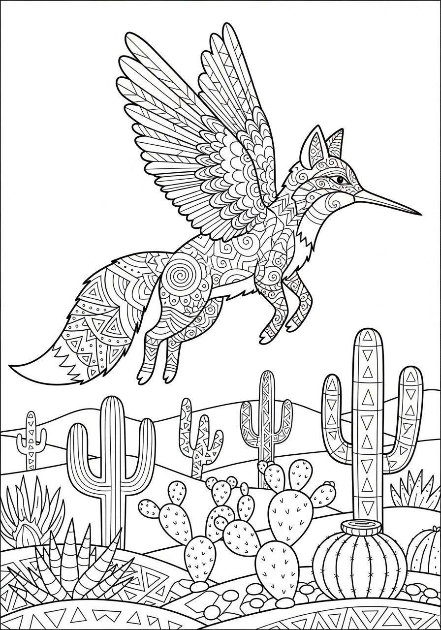Alebrije 19 disegni da colorare gratis Alebrije 1