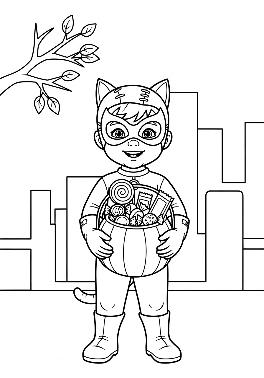 Catwoman 11 immagini da colorare Catwoman gratis