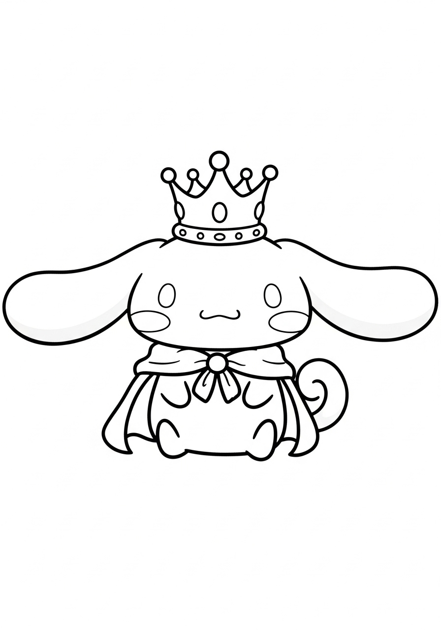 Cinnamoroll 13 disegni Cinnamoroll da colorare e stampare