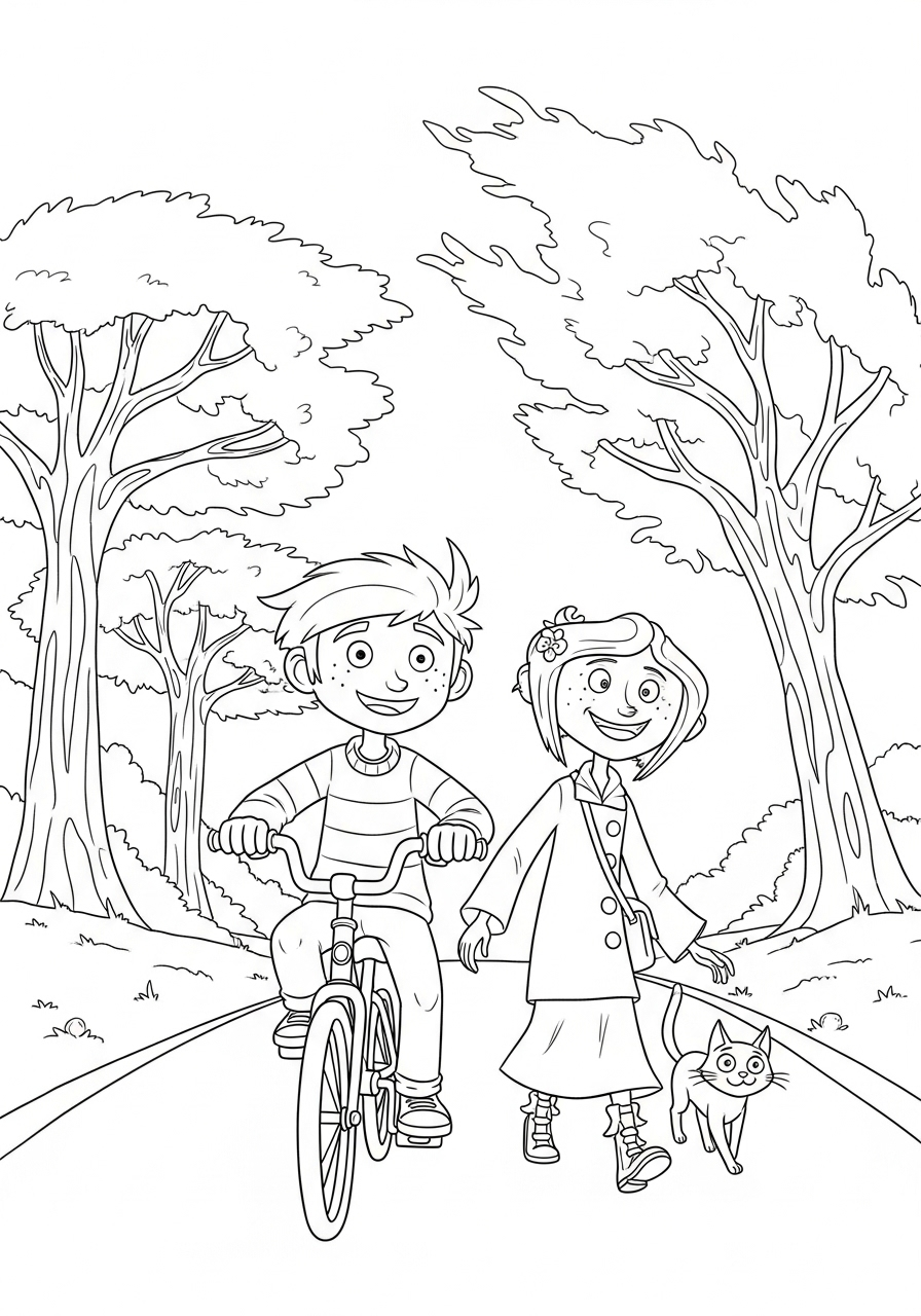 Coraline 15 Coraline da colorare per bambini