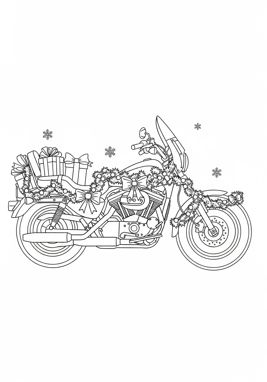 Harley Davidson 3 disegni da colorare per bambini pdf Harley Davidson