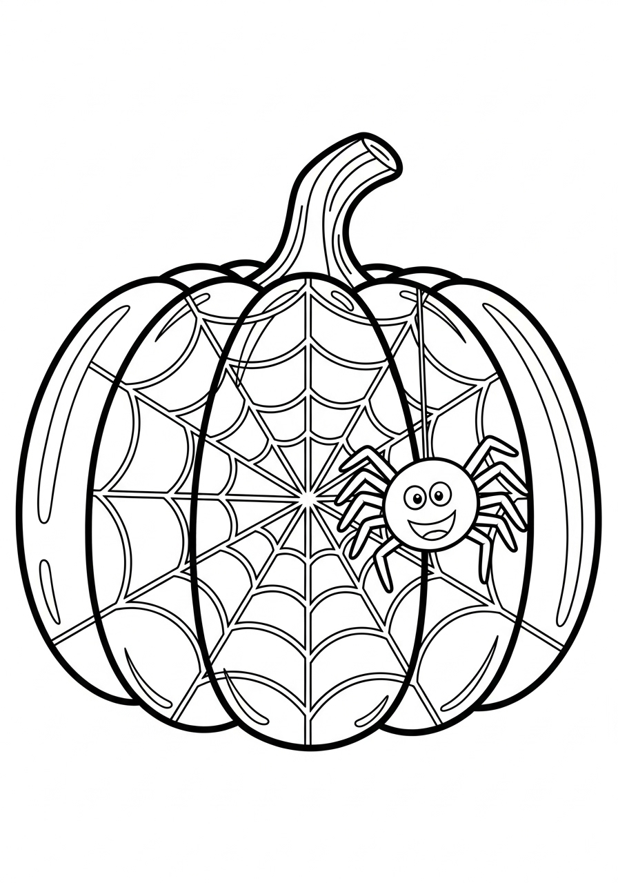 Modelli per intagliare le zucche 7 disegni Modelli per intagliare le zucche da colorare per bambini