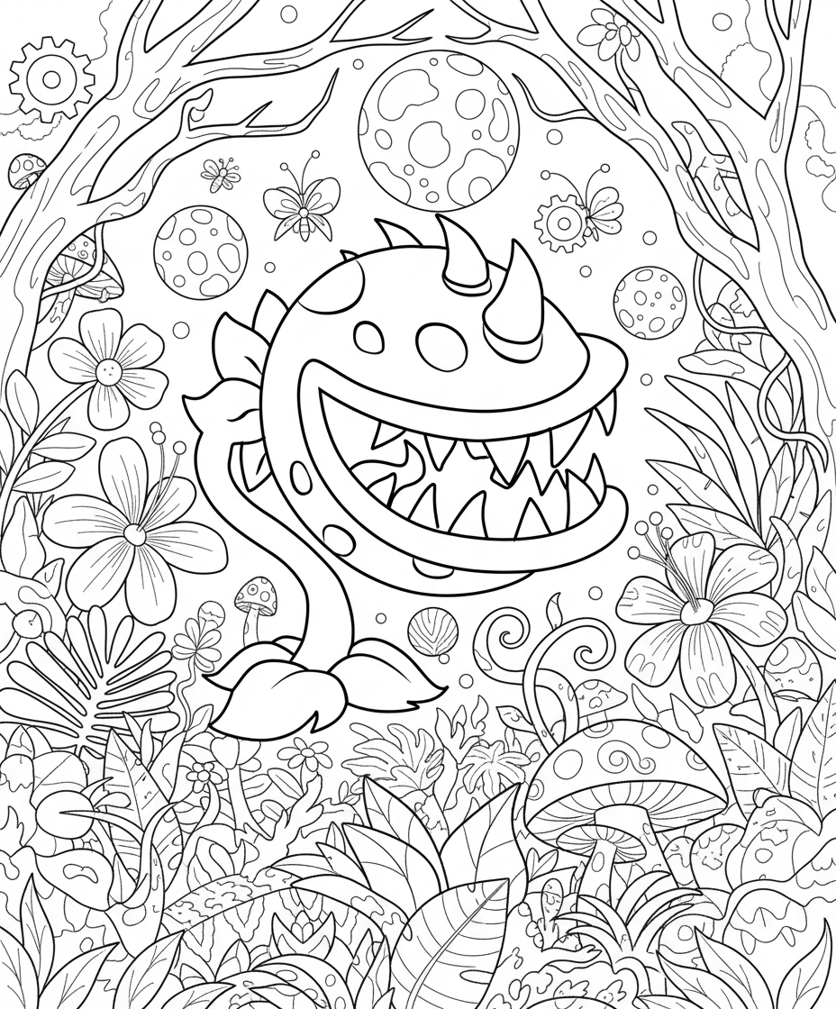 Plants vs. Zombies da colorare e stampare