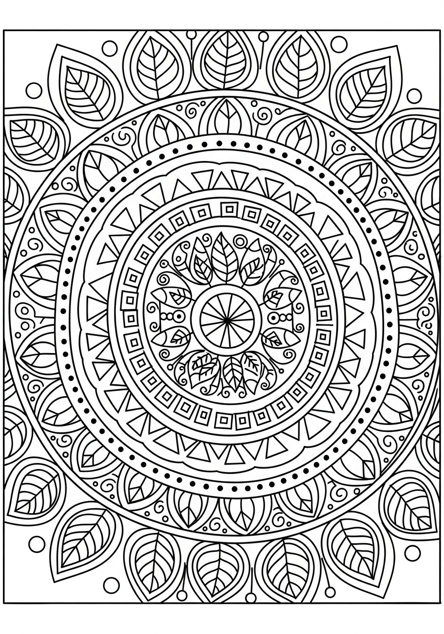 Rangoli 8 disegni da colorare Rangoli per bambini