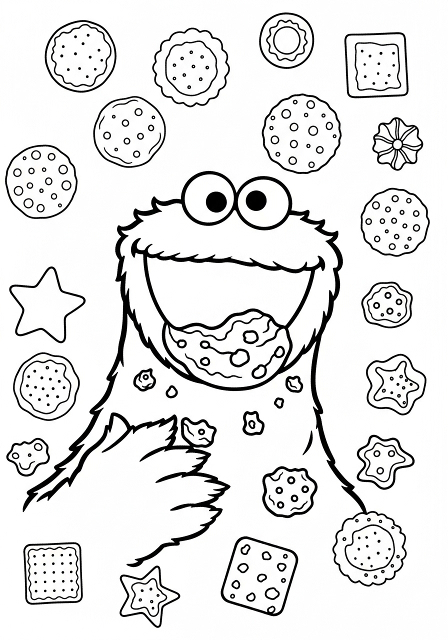 Sesamo Apriti 19 Sesamo Apriti disegno da colorare facile 1