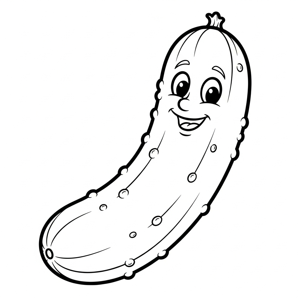 Sottaceto da colorare thumbnail