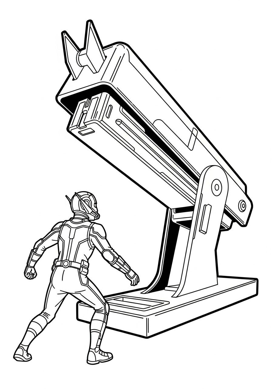 Ant-Man 19 disegni da stampare e colorare Ant Man