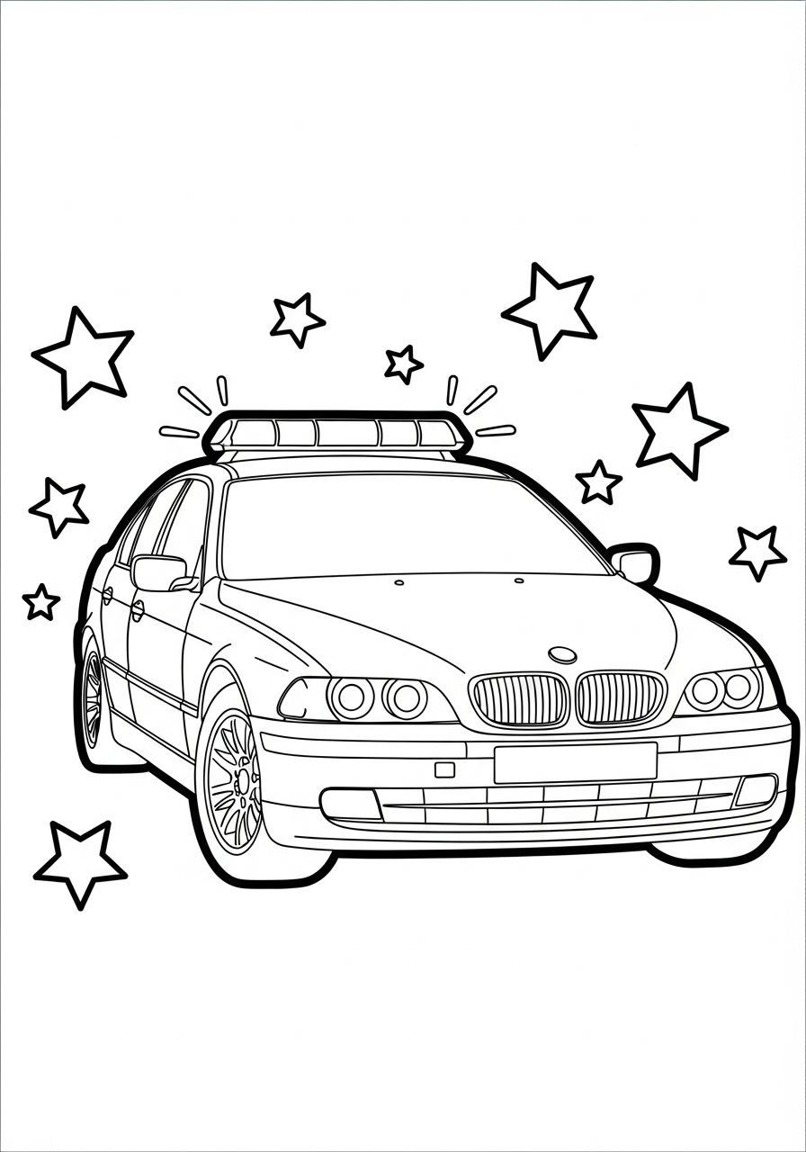 BMW 11 foto di BMW da colorare