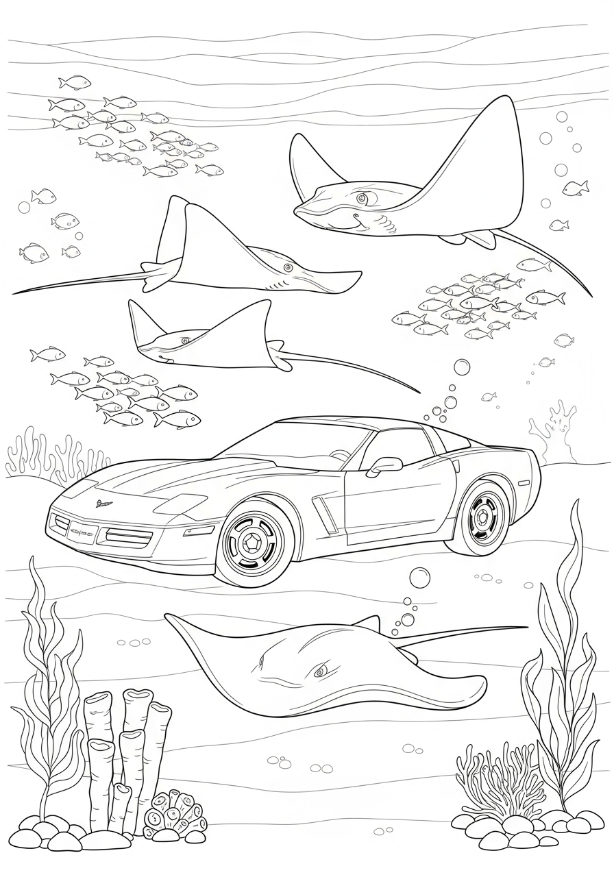 Chevrolet 10 immagini di Chevrolet da colorare e stampare