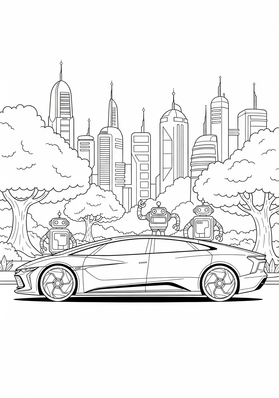 Chevrolet 7 immagini da colorare Chevrolet gratis