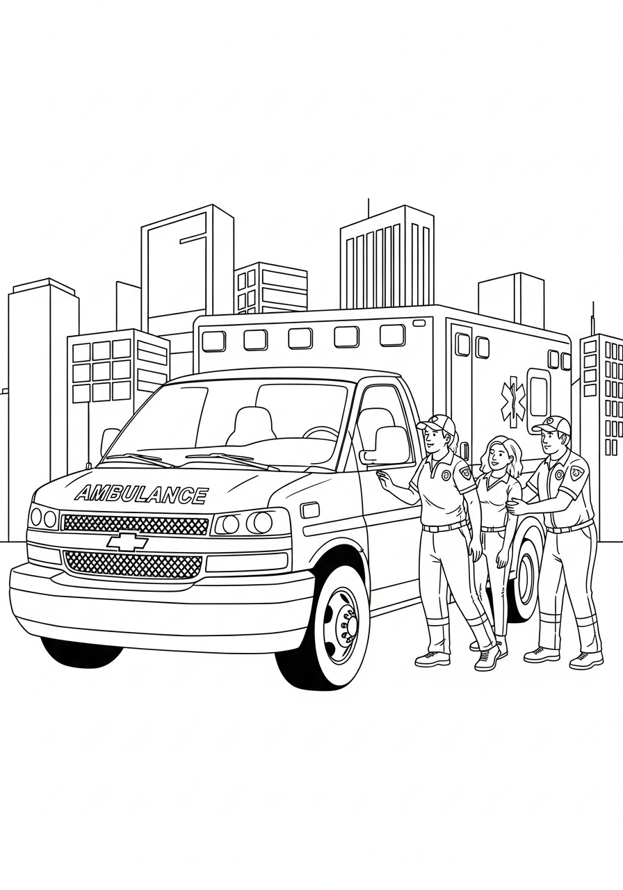 Chevrolet 5 stampe da colorare per bambini Chevrolet