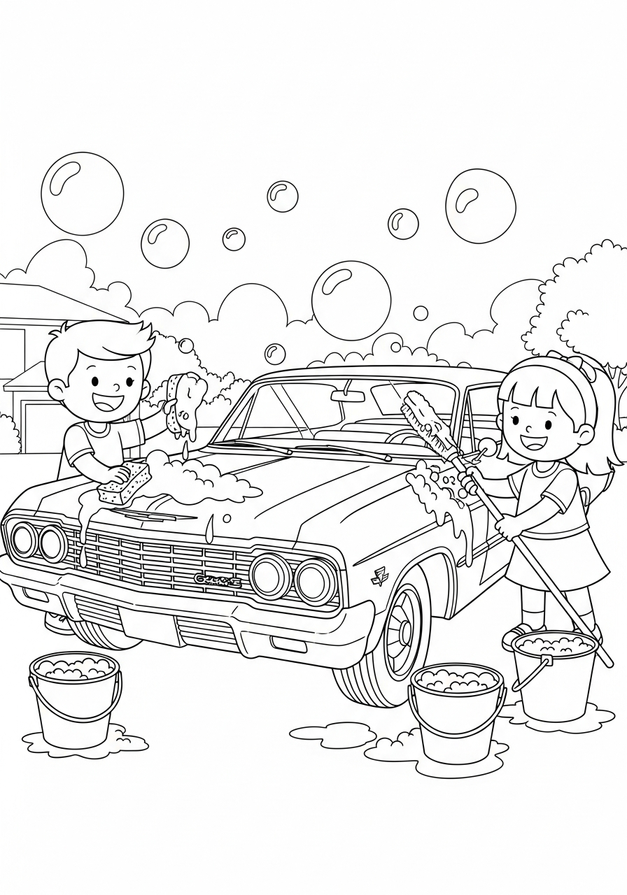 Chevrolet 3 Chevrolet da colorare e stampare pdf