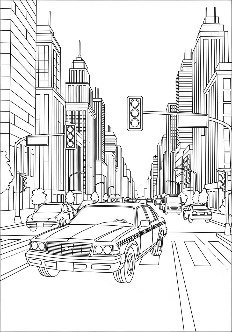 Chevrolet 2 immagini da colorare di Chevrolet