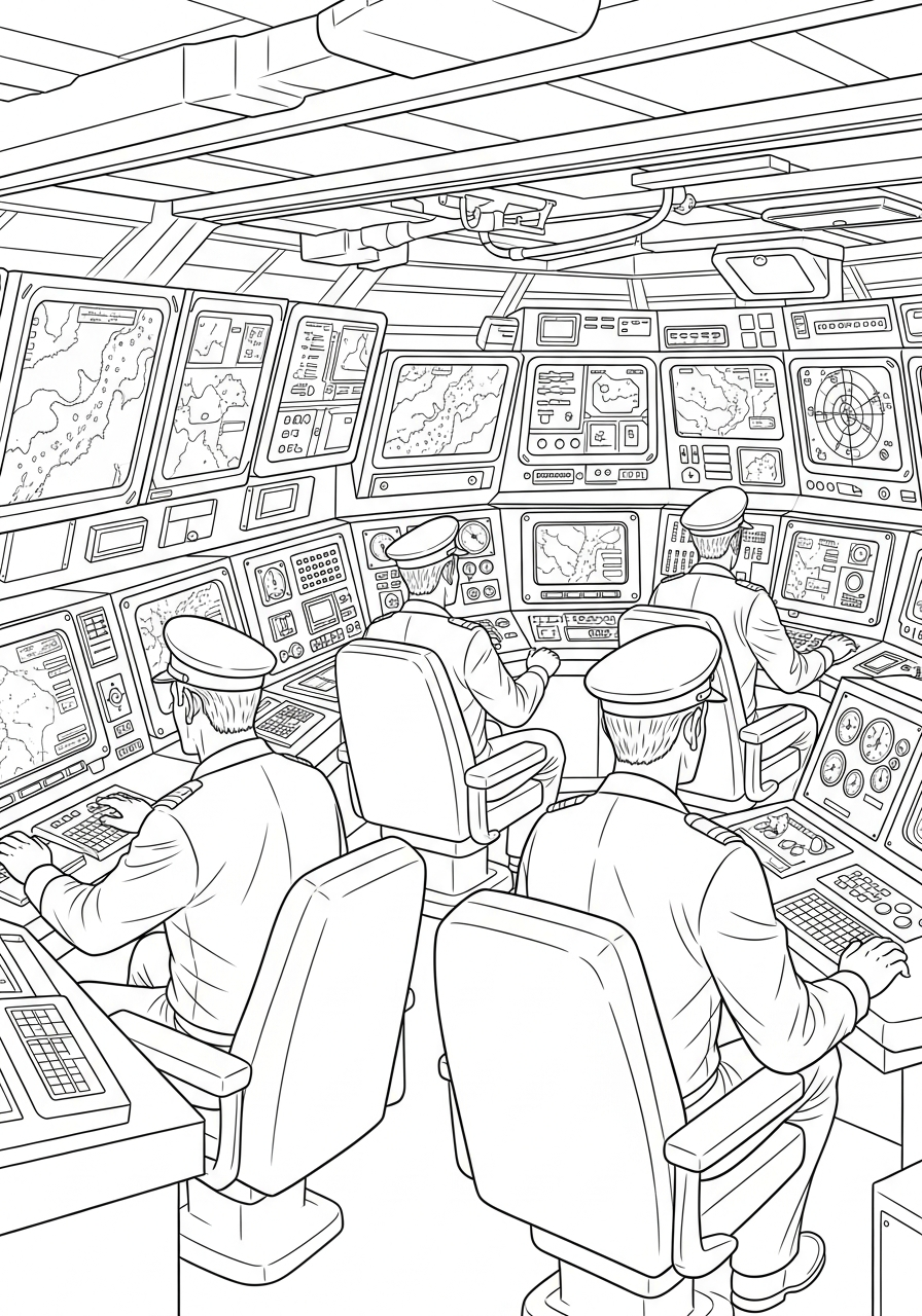 disegni da colorare Corazzata da stampare