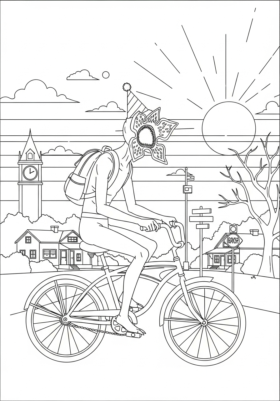 Demogorgon 14 Demogorgon da colorare pdf