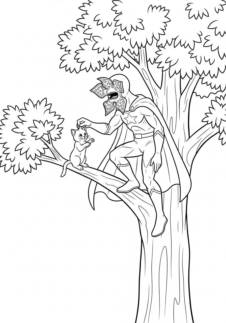 Demogorgon 13 disegni da colorare Demogorgon pdf