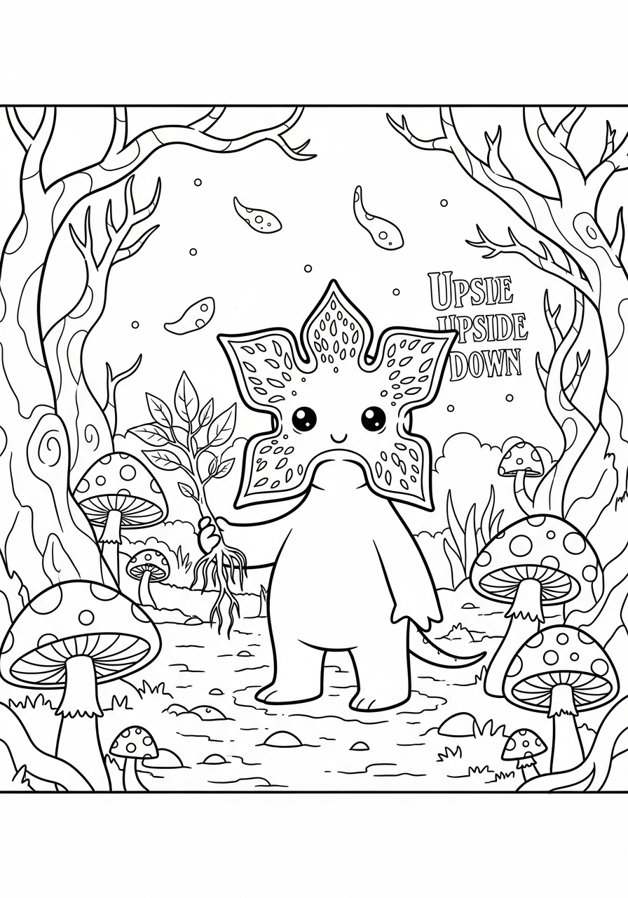 Demogorgon 12 immagine Demogorgon da colorare