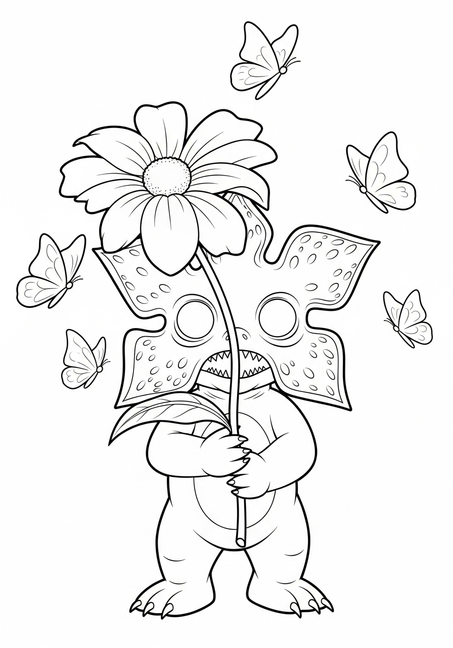 Demogorgon 23 immagini di Demogorgon da stampare e colorare