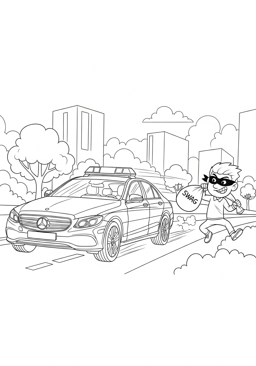 Mercedes 8 disegni Mercedes da colorare gratis