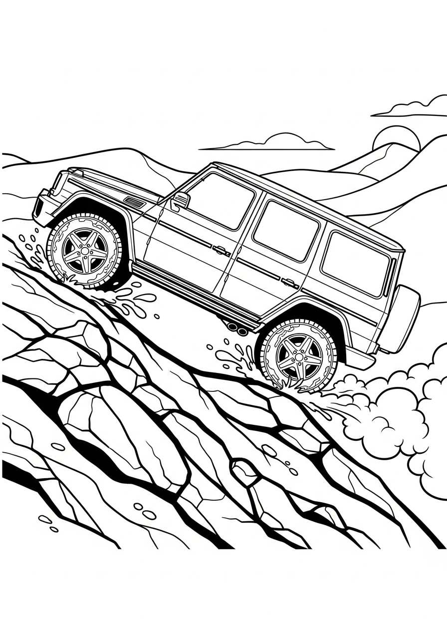 Mercedes 19 Mercedes disegno da colorare