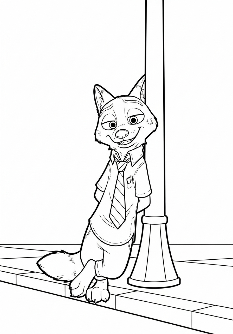 immagini da colorare di Zootropolis 2