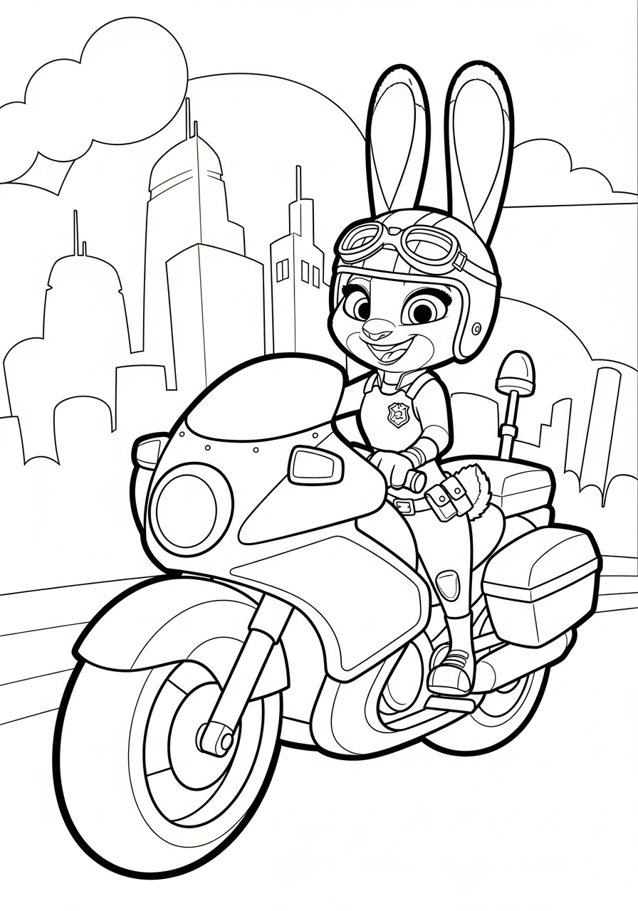 Zootropolis 2 da colorare e stampare