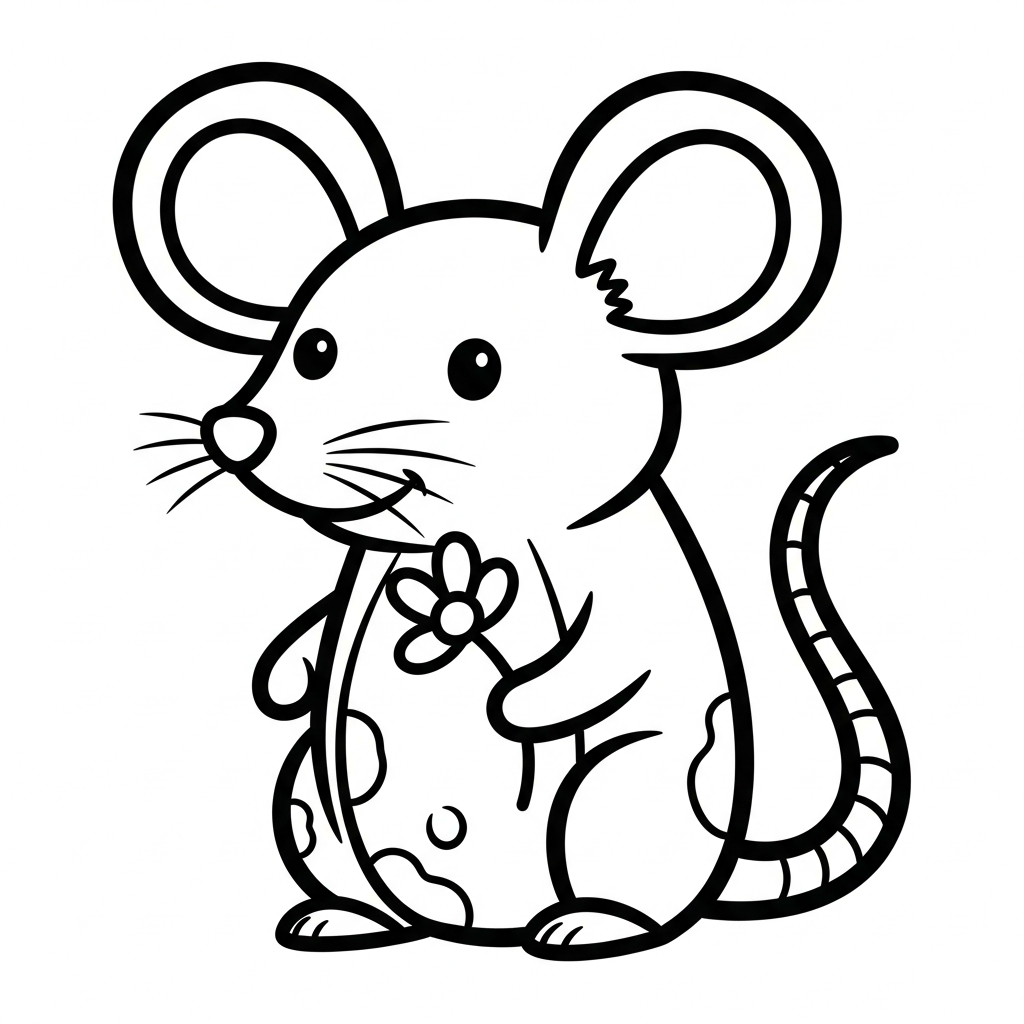 Topo da colorare thumbnail