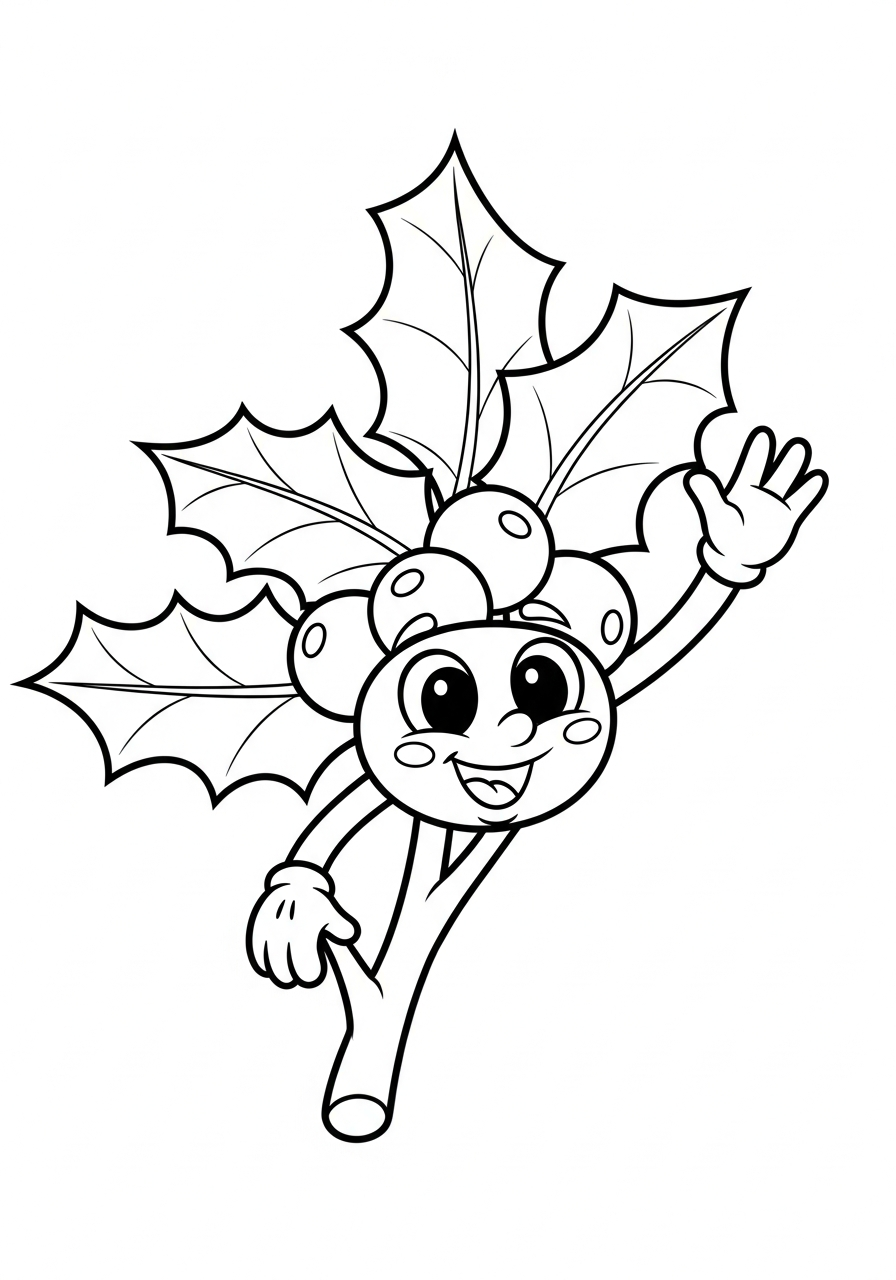 Agrifoglio 20 disegni Agrifoglio da colorare pdf