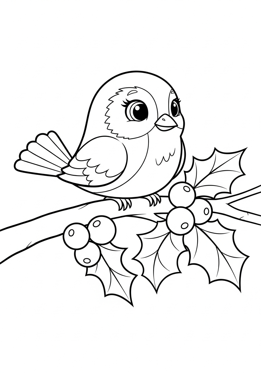 Agrifoglio 17 disegno Agrifoglio da colorare e stampare