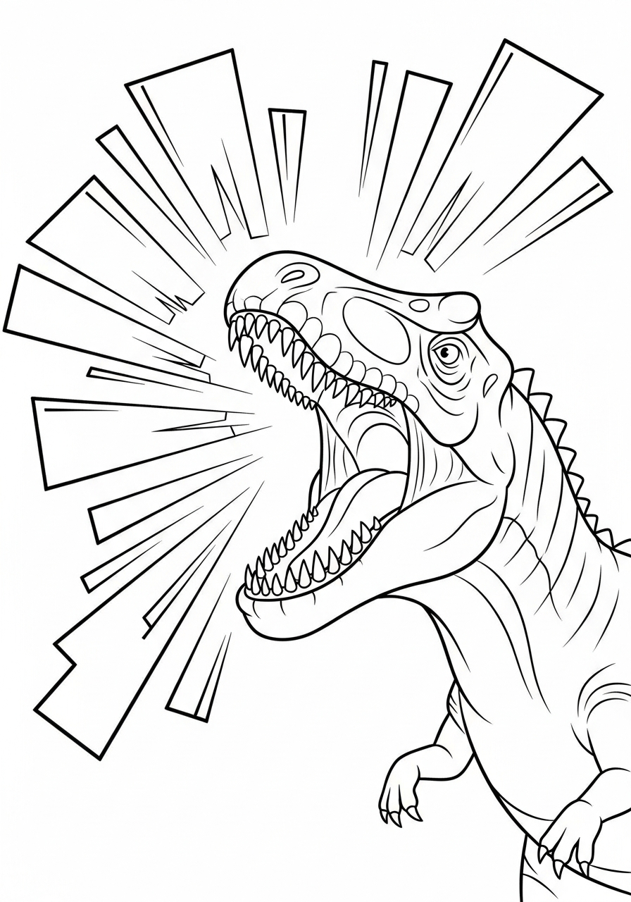 disegni di Giganotosaurus da colorare