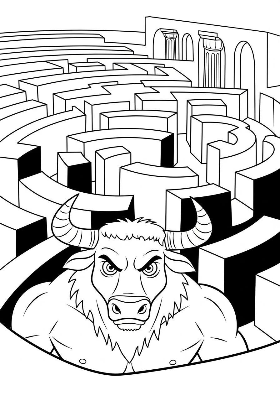 Mitologia Greca 7 immagine Mitologia Greca da colorare