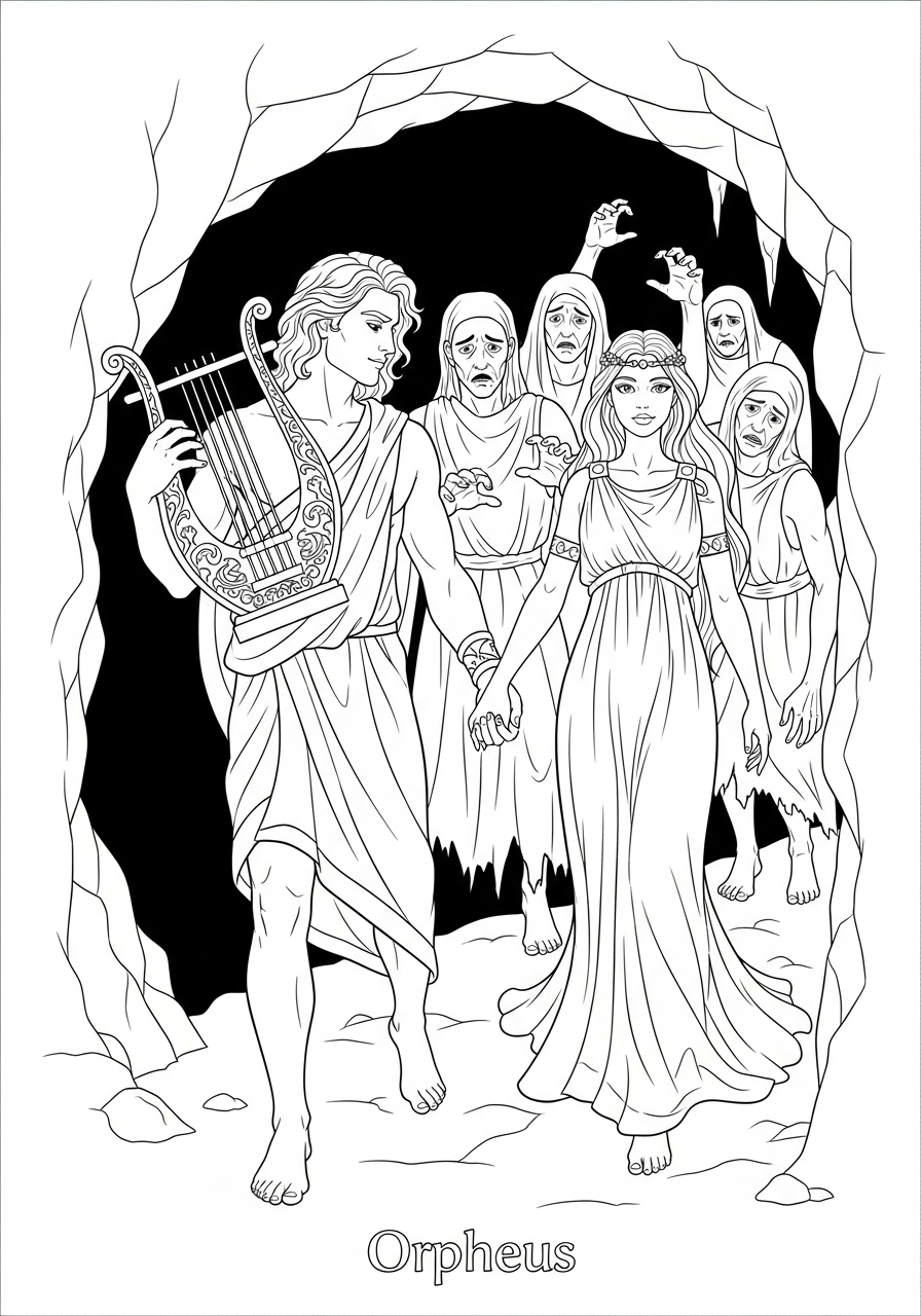 Mitologia Greca 5 Mitologia Greca da colorare pdf