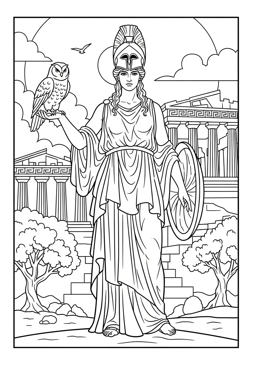 Mitologia Greca 18 disegni da colorare gratis Mitologia Greca