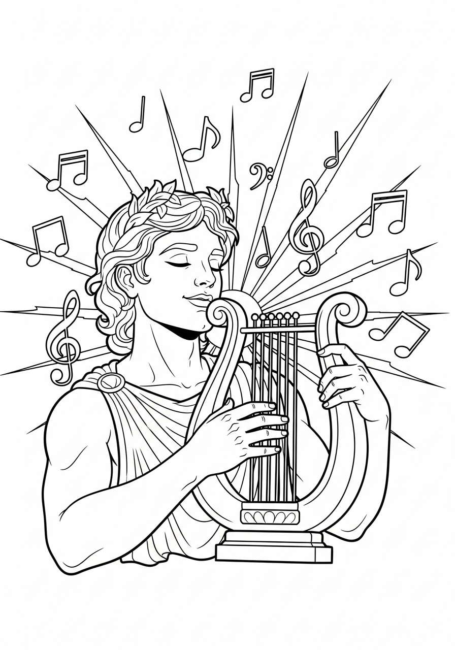 Mitologia Greca 15 Mitologia Greca da colorare per bambini