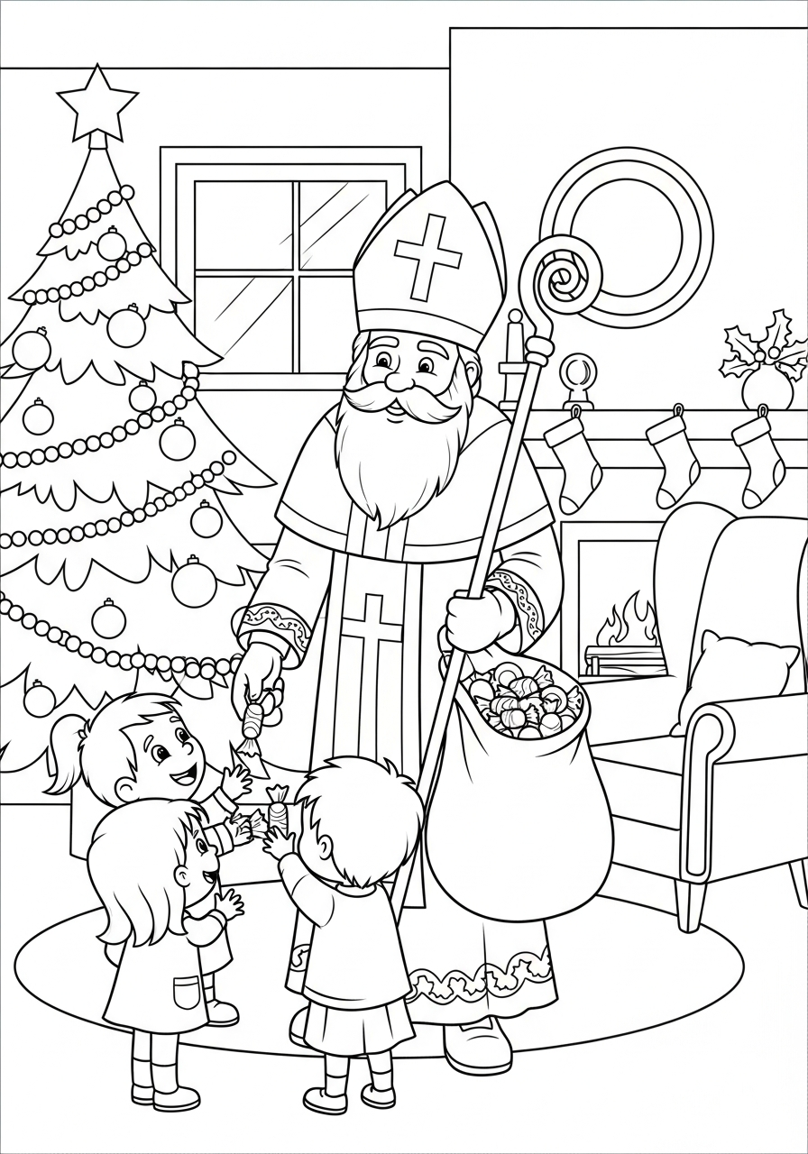 San Nicola 10 San Nicola disegno da colorare