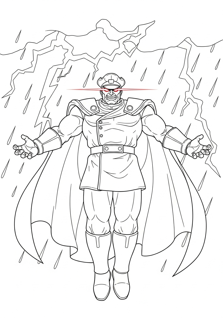 Street Fighter 9 disegno di Street Fighter da stampare e colorare