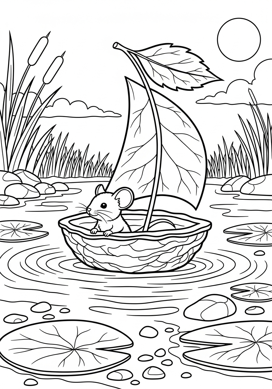 Topo disegno da colorare 1