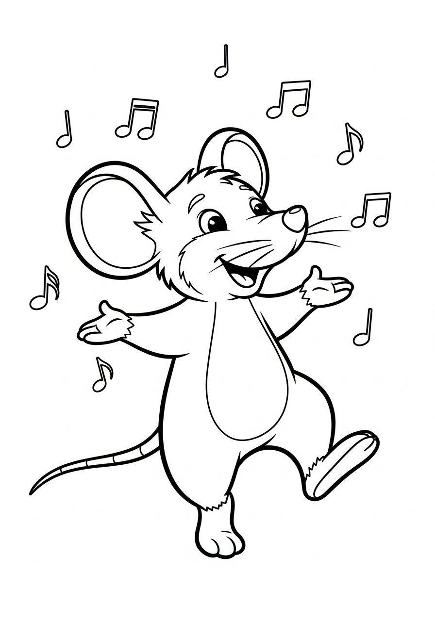 disegni Topo da colorare online