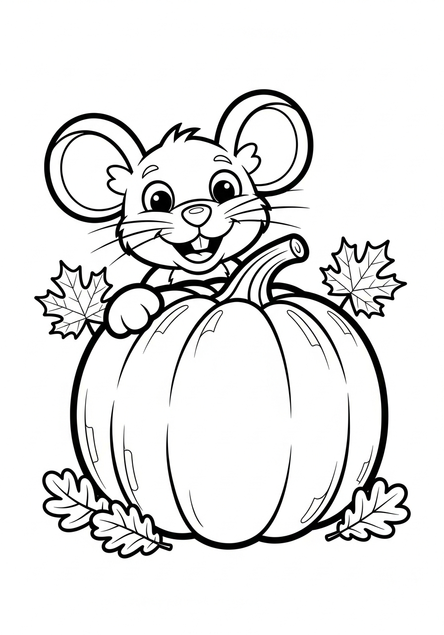 Topo disegni da colorare per bambini maschi