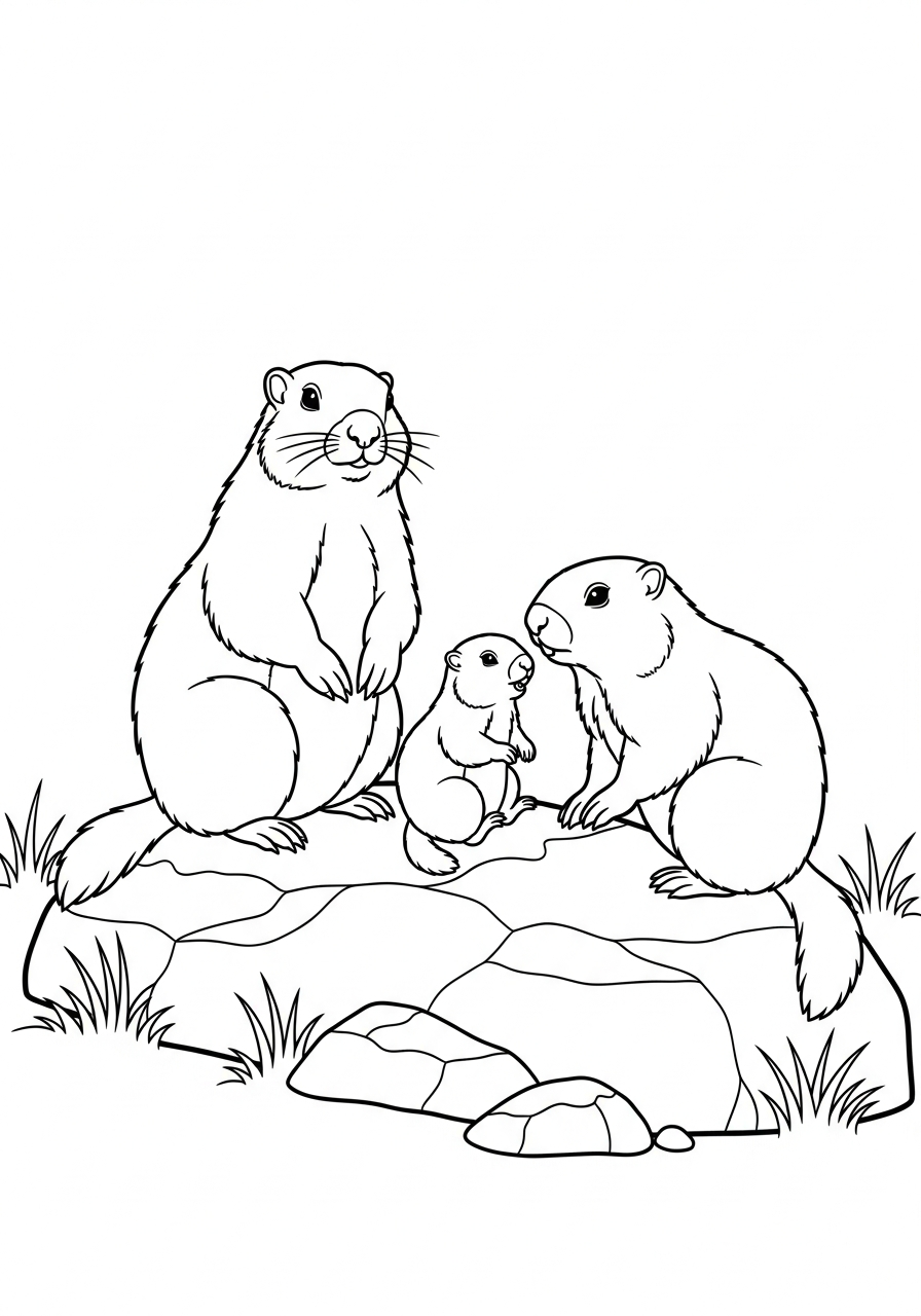 Marmotta 22 disegni da colorare per bambini pdf marmotta