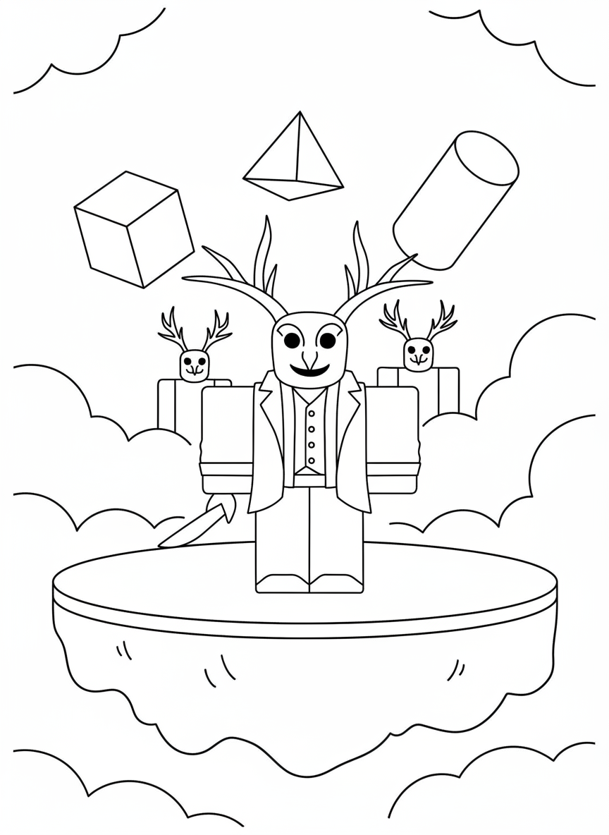 99 Notti nella Foresta 4 99 Notti nella Foresta da colorare pdf gratis