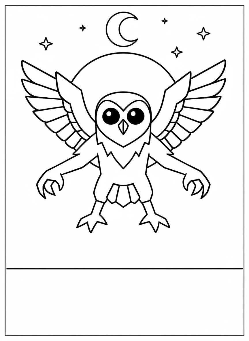 99 Notti nella Foresta 17 immagini da colorare di 99 Notti nella Foresta