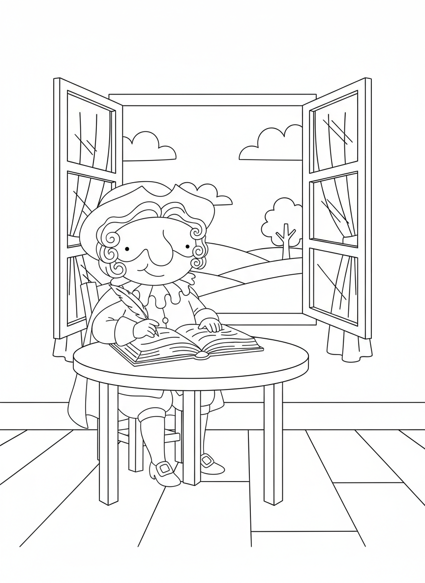 disegno di Balanzone da stampare e colorare