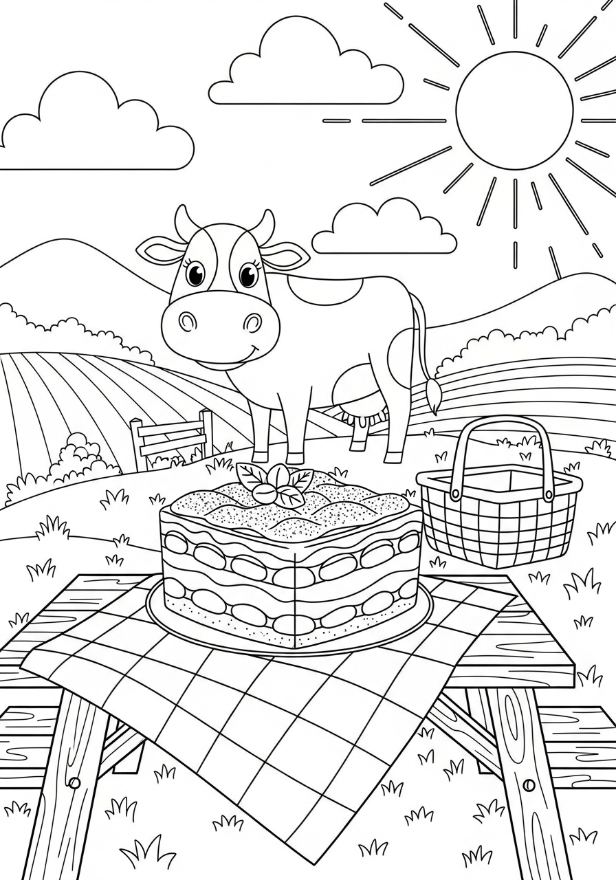 pdf stampare tiramisu da colorare