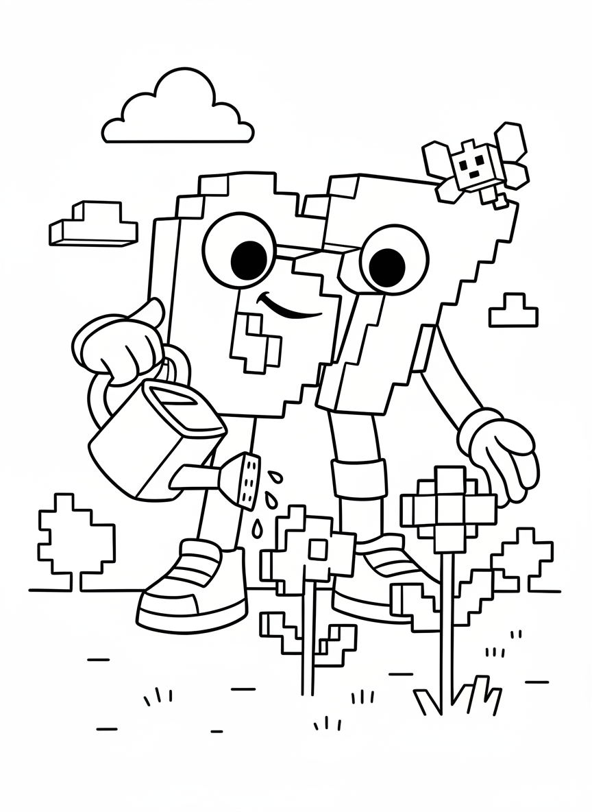 disegni di 67 Brainrot da colorare e stampare gratis