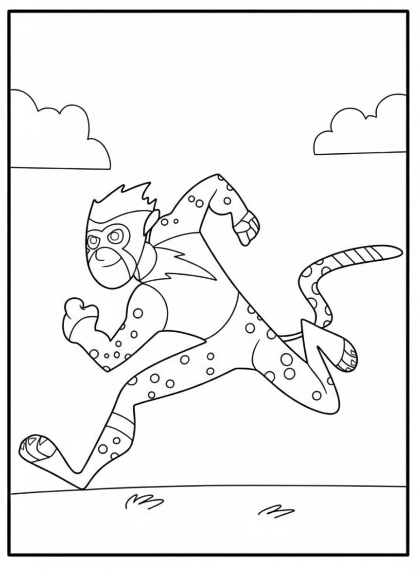 Wild Kratts da stampare e colorare gratis