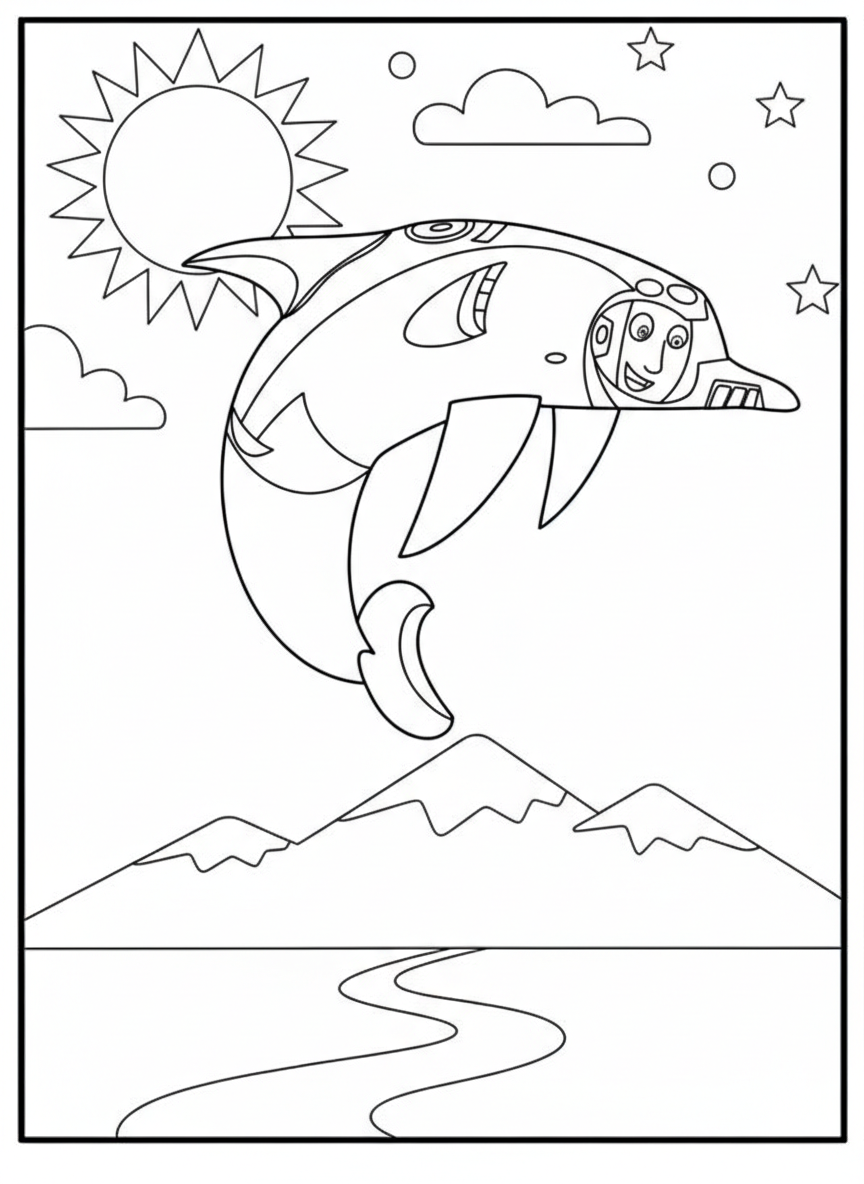 disegni di Wild Kratts da colorare e stampare