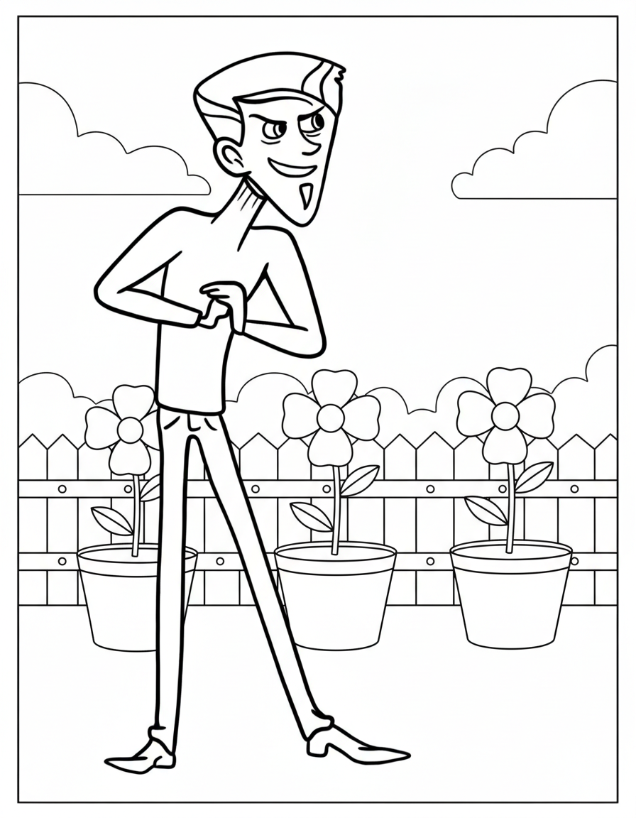 disegni da colorare gratis Wild Kratts