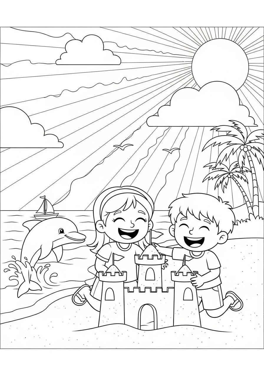 disegni da colorare amicizia