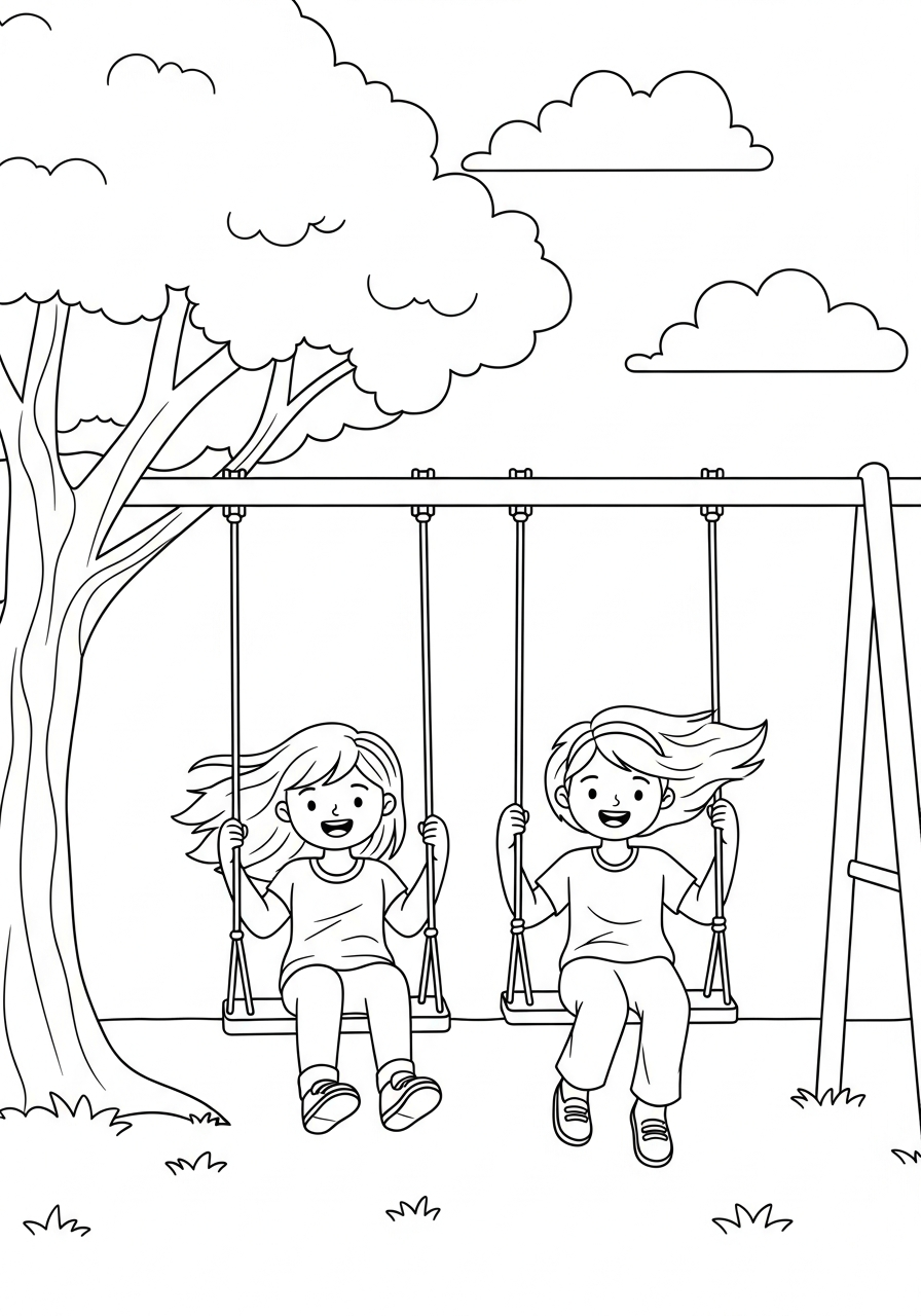 amicizia da colorare e stampare